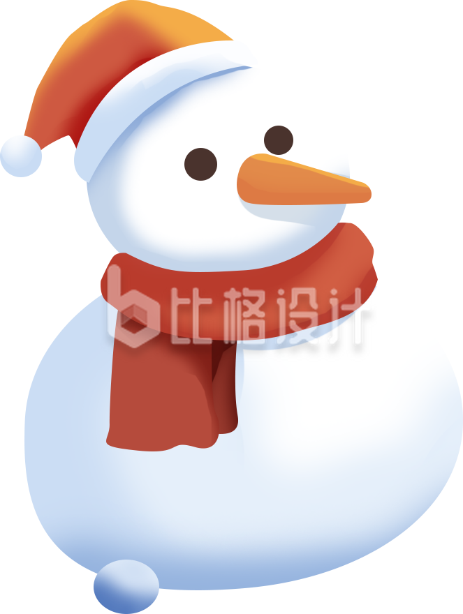 可爱的雪人趣味