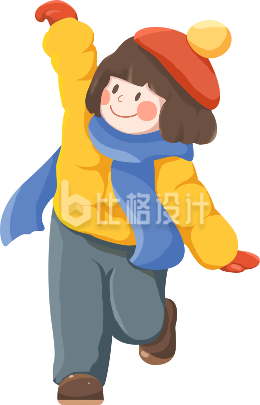 可爱的小女孩趣味