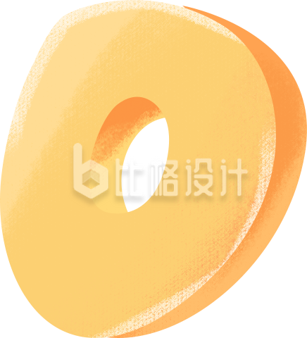 数字零手绘插画