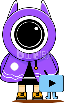 可爱怪异的外星人手绘插画