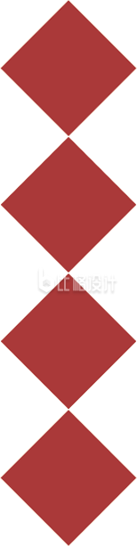 对联正方形手绘插画