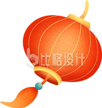 红色喜庆灯笼