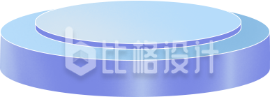 圆台手绘插画