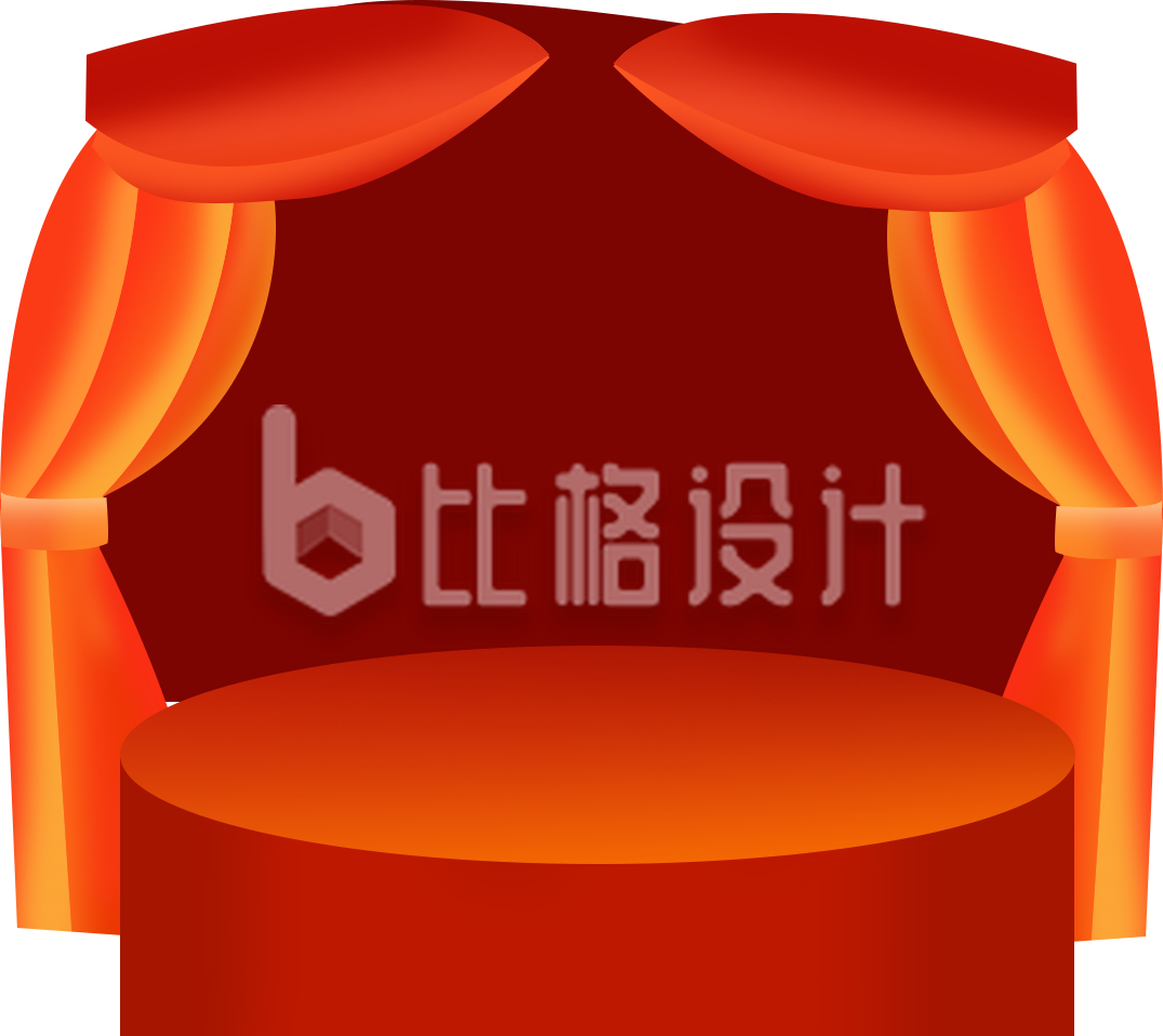 红布帘子手绘喜庆