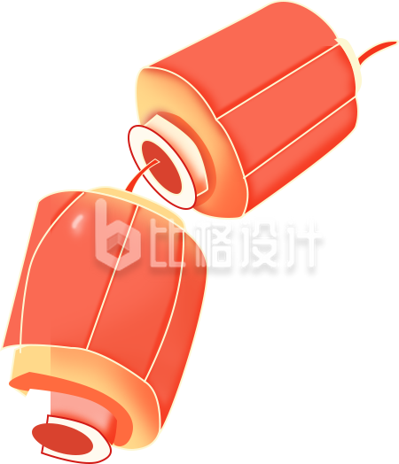 喜庆红灯笼素材，点亮春节氛围装饰物料