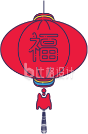 喜庆红灯笼，传统春节必备的氛围装饰物料