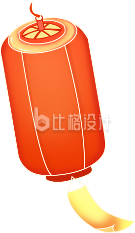 喜庆红色灯笼 传统节日氛围装饰物料