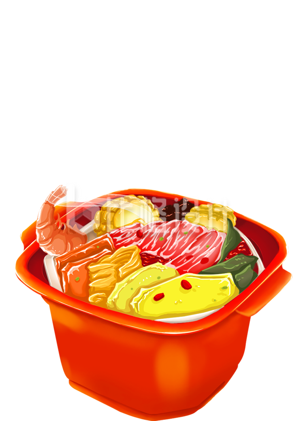 美味火锅食材满满 尽享舌尖上的盛宴