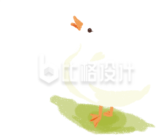小肥鸭子手绘