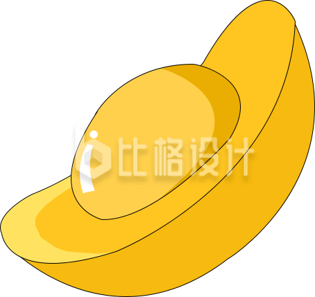 元宝手绘趣味插画
