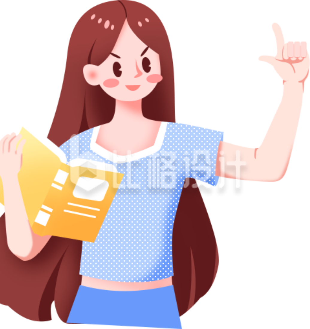 可爱的小女孩手绘插画 趣味 可爱的小女孩手绘插画 趣味