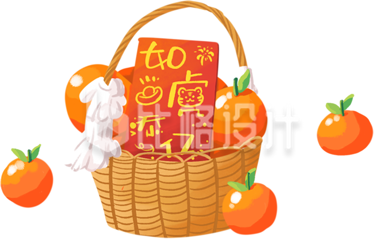 一筐橘子
