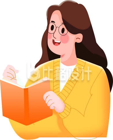 指导老师手绘插画
