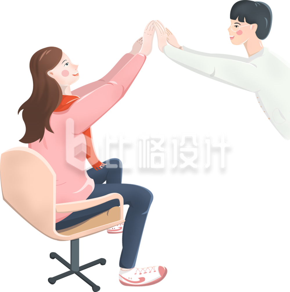 情侣爱情手绘人物