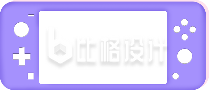 游戏机手绘插画