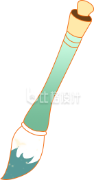 毛笔插画趣味