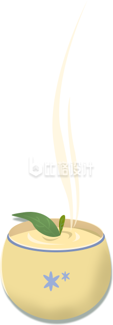 茶杯手绘趣味