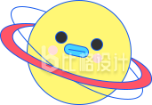星球插画趣味