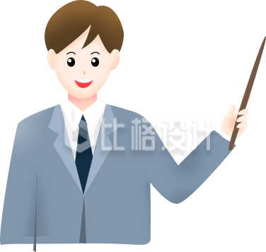 指导老师小男孩手绘