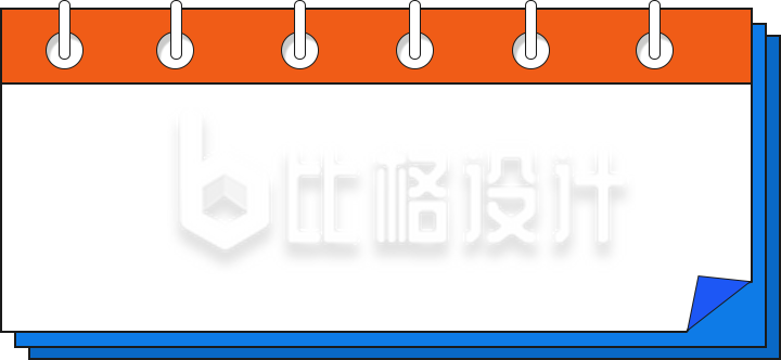标题框手绘插画