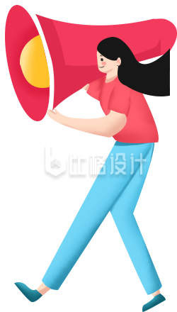 可爱小姑娘手绘