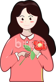 美少女趣味小女孩手绘