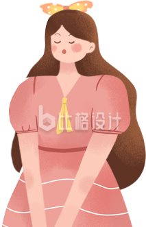 漂亮小女孩趣味可爱