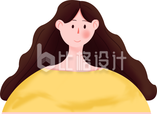 人物美少女手绘趣味