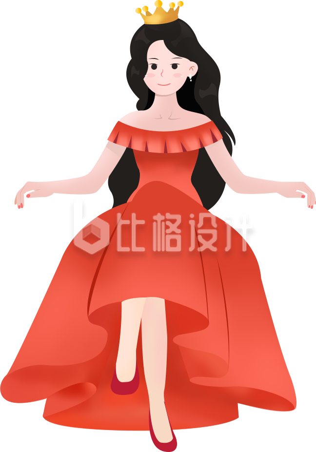 美少女趣味手绘