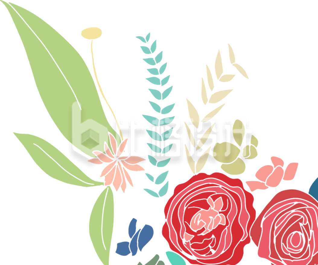 花草植物手绘趣味