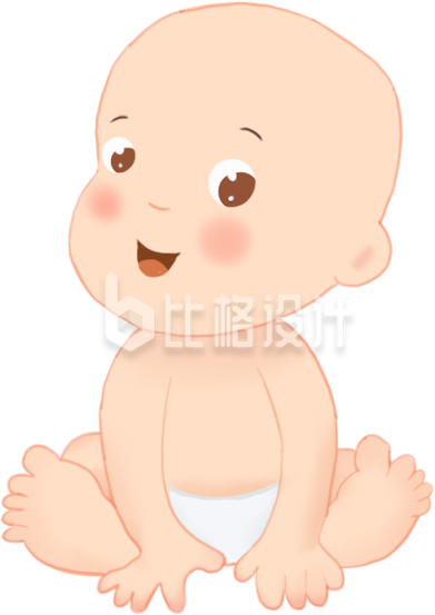 可爱宝宝形象图 适合母婴类宣传物料