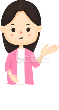 可爱孕妇形象，母婴宣传物料设计图
