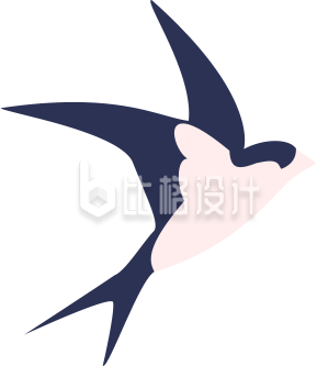 优雅燕子形象 适合多行业的宣传物料图 优雅燕子形象 适合多行业的宣传物料图