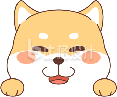 可爱柴犬趣味表情 萌系宠物宣传物料