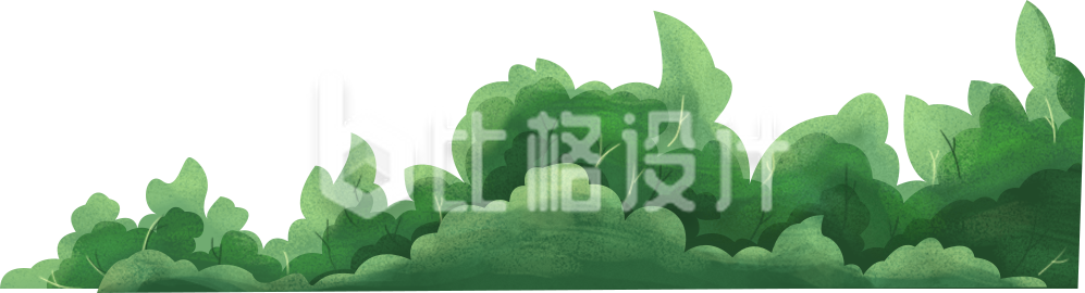 花草手绘插画趣味