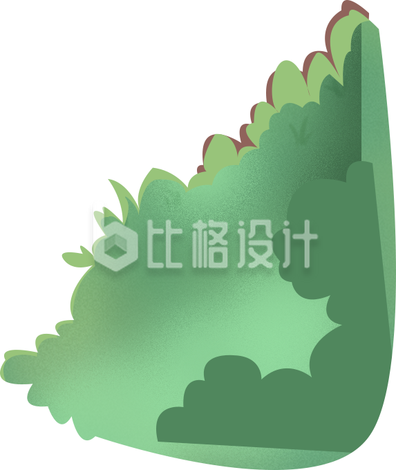花草手绘插画趣味