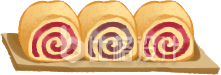 蛋糕美食手绘插画