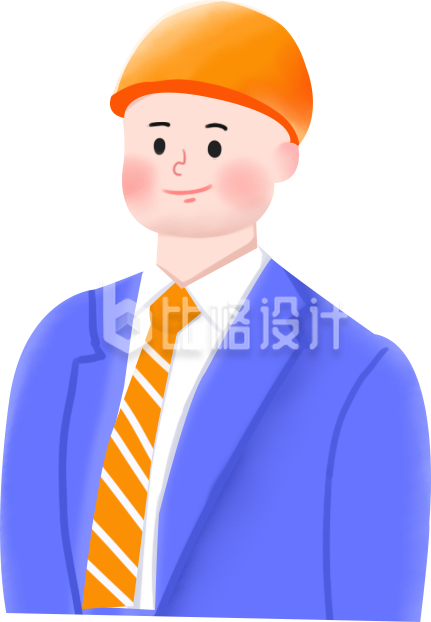 工程师手绘插画