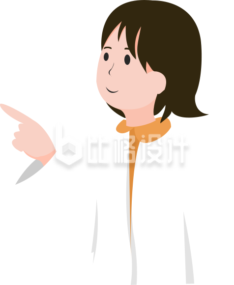 可爱小女孩手绘
