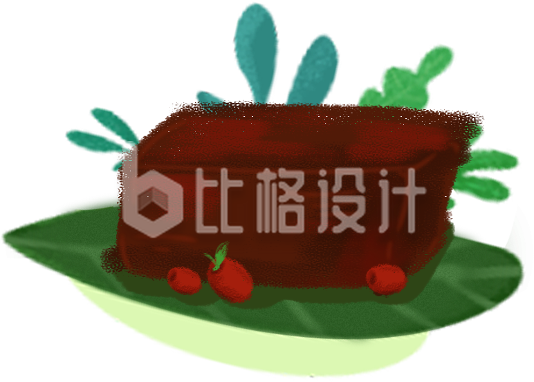 枣糕手绘美食