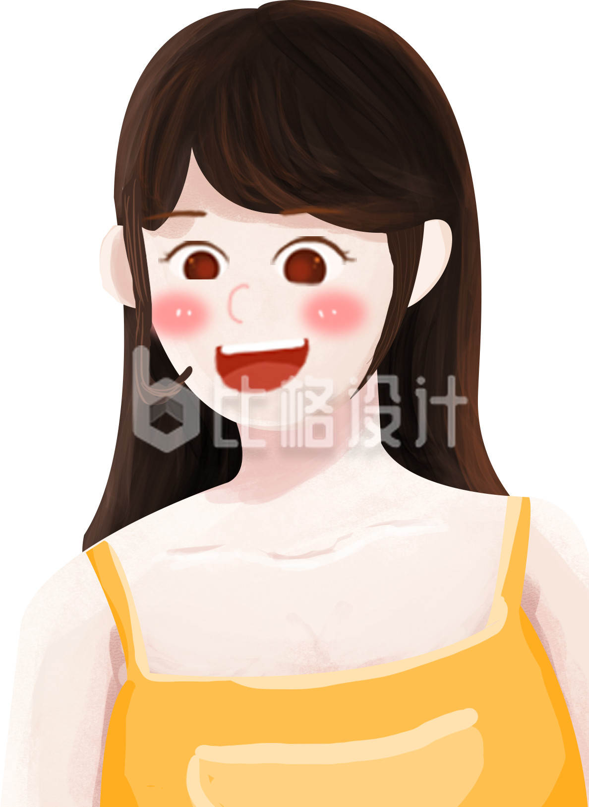 美少女手绘可爱