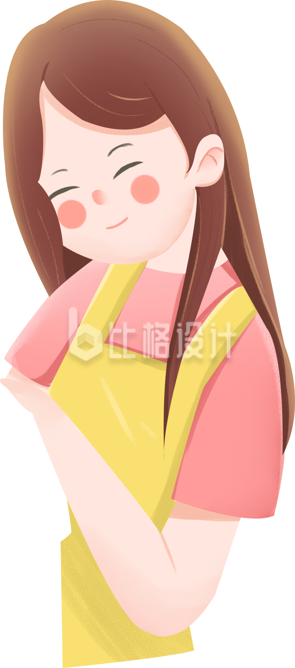 美少女手绘插画