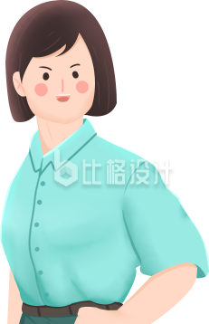 人物小女孩手绘