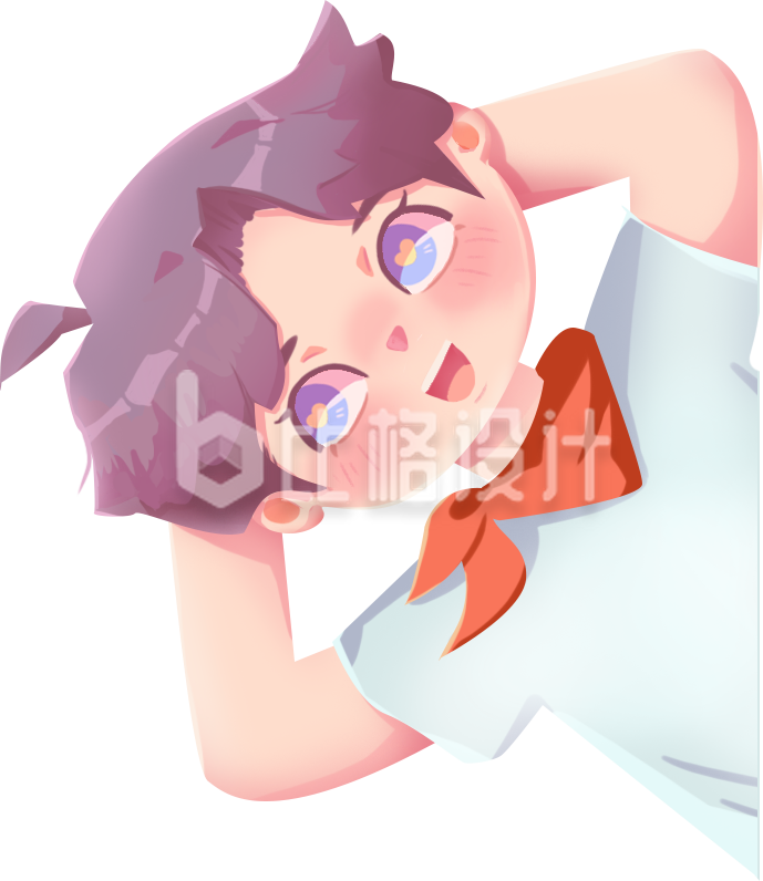可爱趣味小男孩