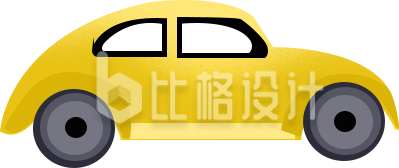 汽车手绘插画