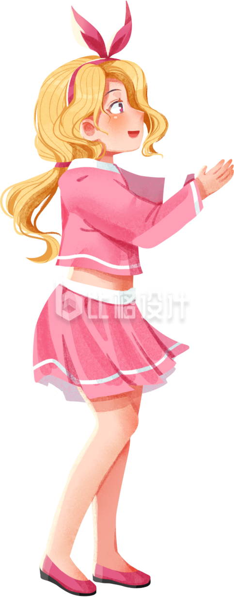 美少女手绘插画趣味