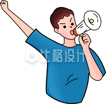 可爱趣味小男孩