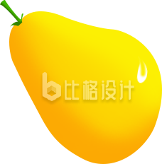 梨子手绘插画