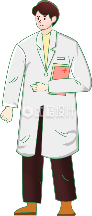 医疗趣味人物小男孩医生