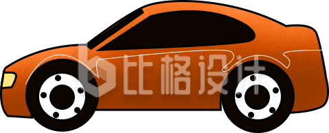 汽车手绘插画交通